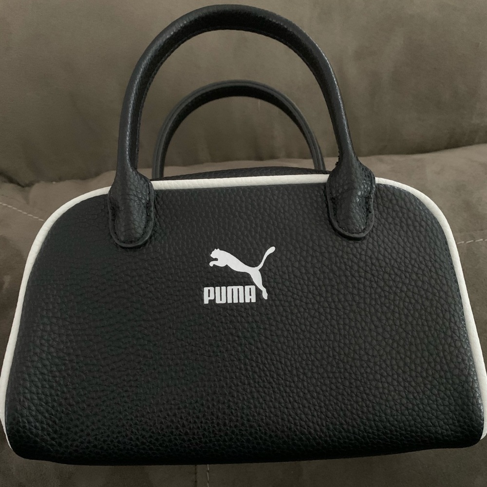 Puma Mini Grip Handle Purse